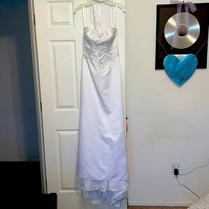 Wedding dress never worn. Bought at David’s Bridal.